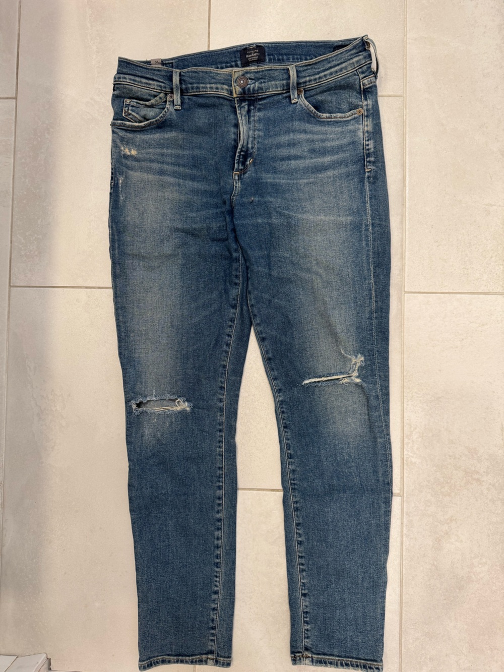 Citizens of Humanity Blue Ultra Skinny Jeans